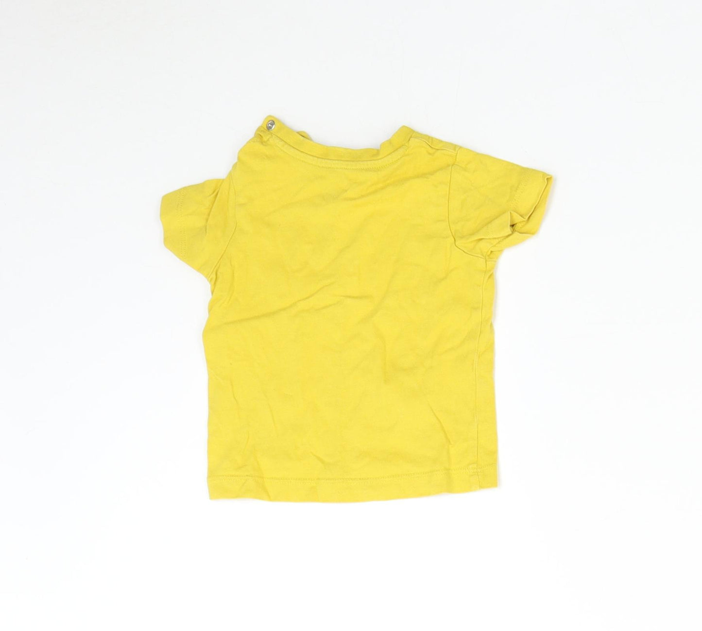 Nutmeg Baby Yellow   Basic T-Shirt Size 6-9 Months