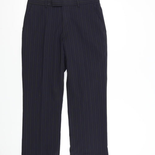 Karl Jackson Womens Blue Striped  Trousers  Size 32 L26 in - Short