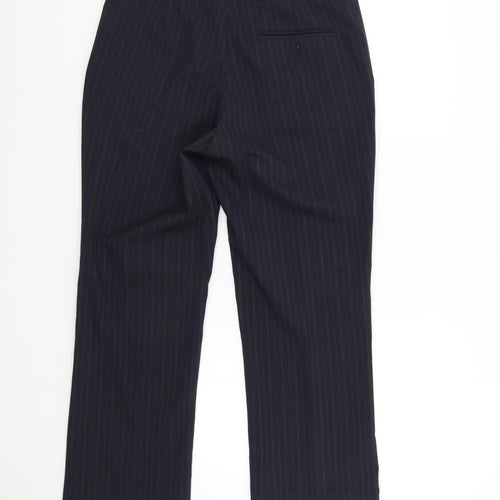 Karl Jackson Womens Blue Striped  Trousers  Size 32 L26 in - Short