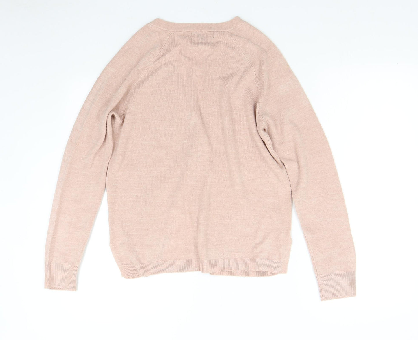 Primark Womens Pink  Knit Cardigan Jumper Size 12