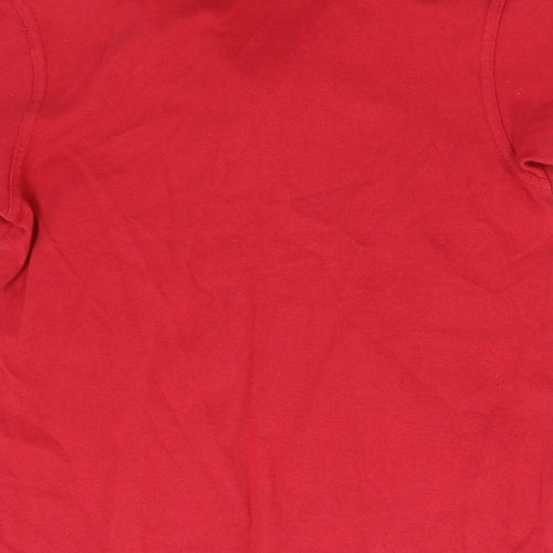 George Boys Red   Basic Polo Size 7-8 Years