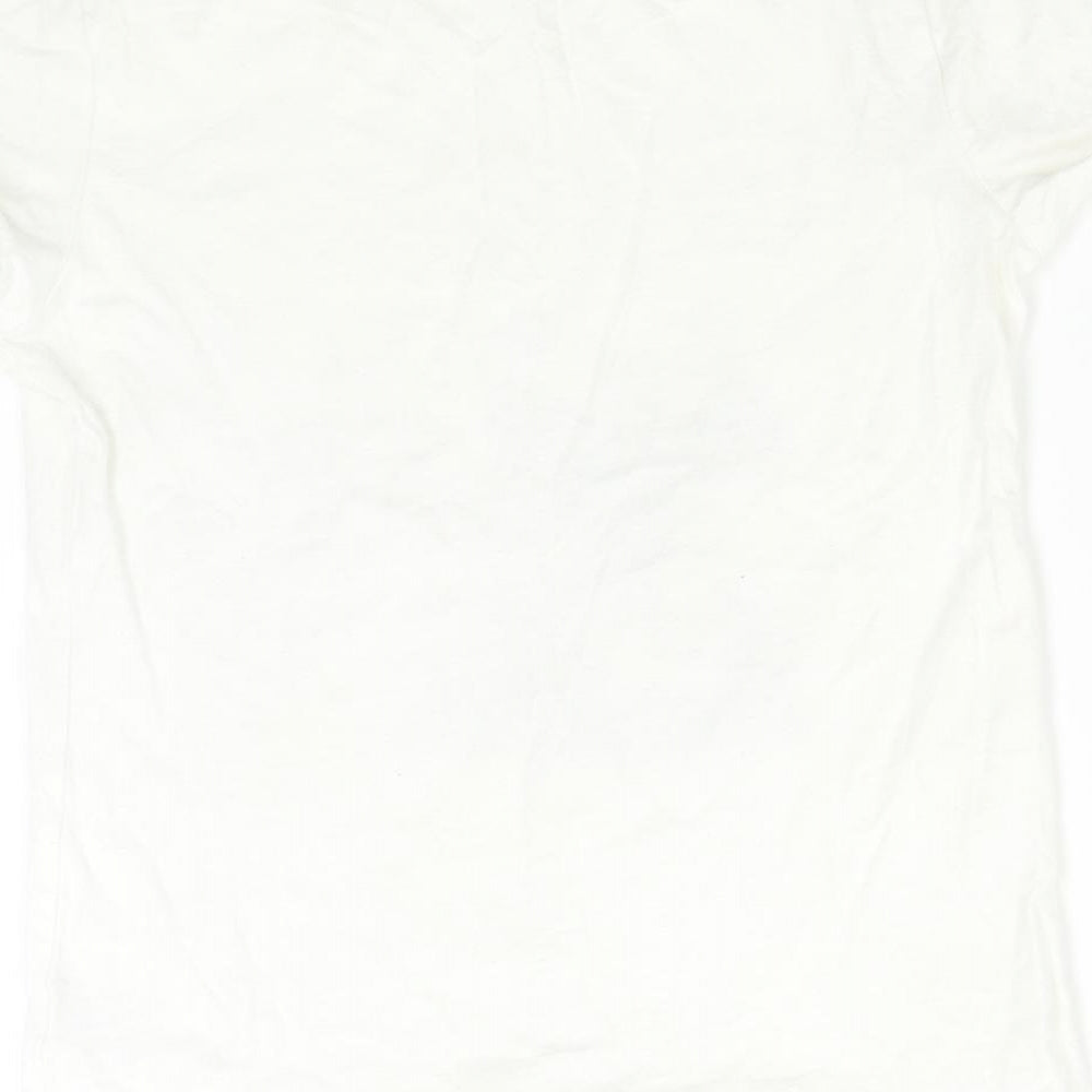 Me to You Girls White Solid   Pyjama Top Size 10-11 Years