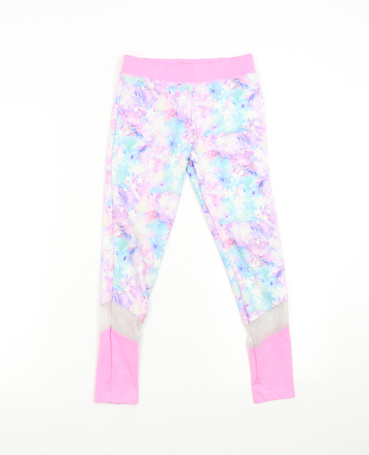 TU Girls Pink Jogger Trousers Size 9 Months