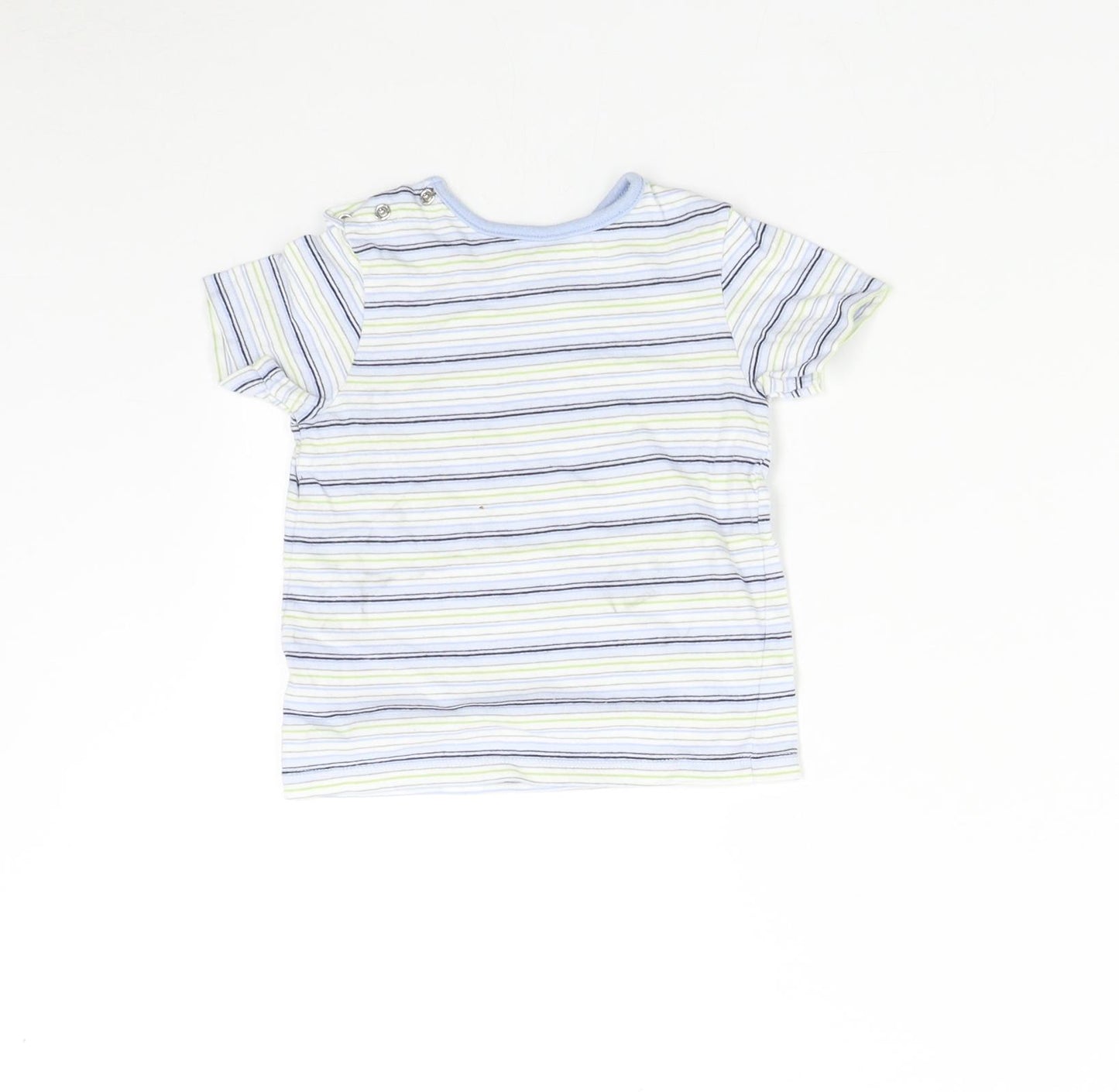 Matalan Boys Multicoloured Striped  Basic T-Shirt Size 9-10 Years