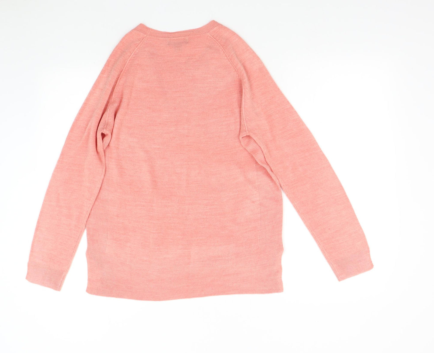 Primark Womens Pink  Knit Pullover Jumper Size 12