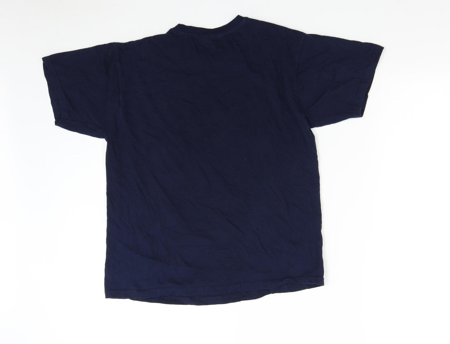 Marvel Mens Blue    T-Shirt Size M  - Captain America