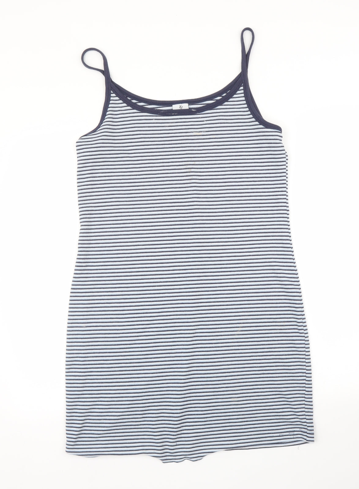 XE Womens Blue Striped  Camisole Blouse Size XL