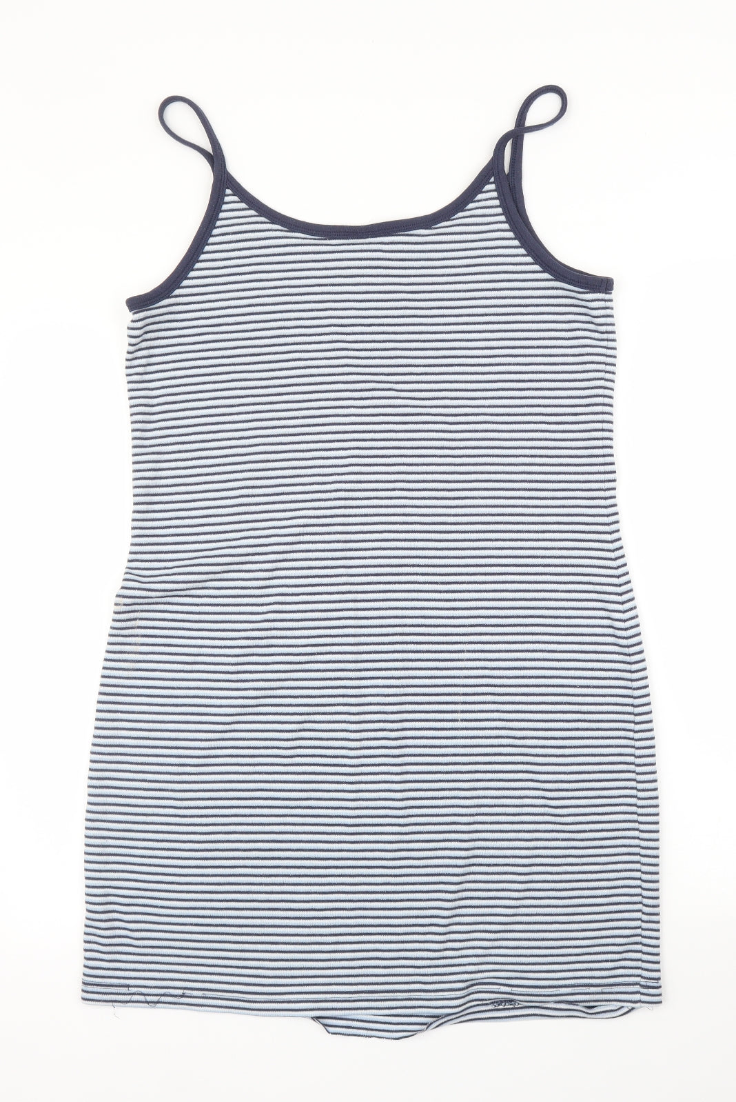 XE Womens Blue Striped  Camisole Blouse Size XL