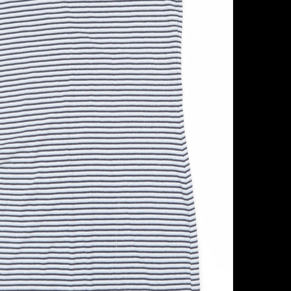 XE Womens Blue Striped  Camisole Blouse Size XL