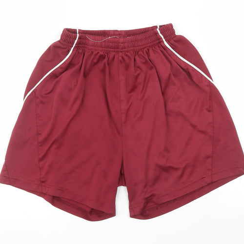 Preworn Boys Purple   Sweat Shorts Size 8 Years