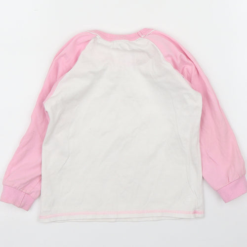 Preworn Girls Pink   Basic T-Shirt Size 2 Years