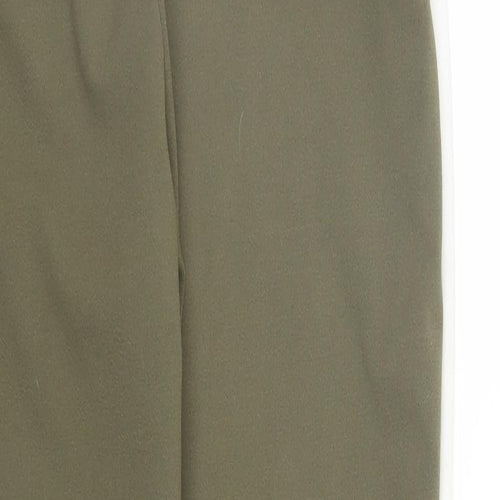 PRETTYLITTLETHING Womens Green   Sweatpants Trousers Size 8 L27 in