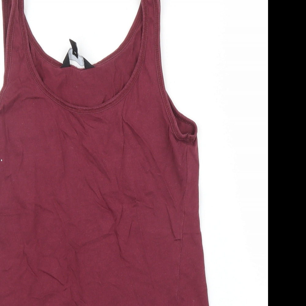 New Look Womens Purple   Basic Tank Size 10