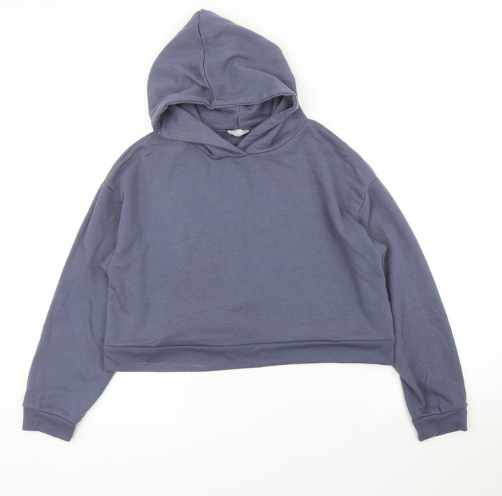 Jeff & Co Womens Blue   Pullover Hoodie Size 8