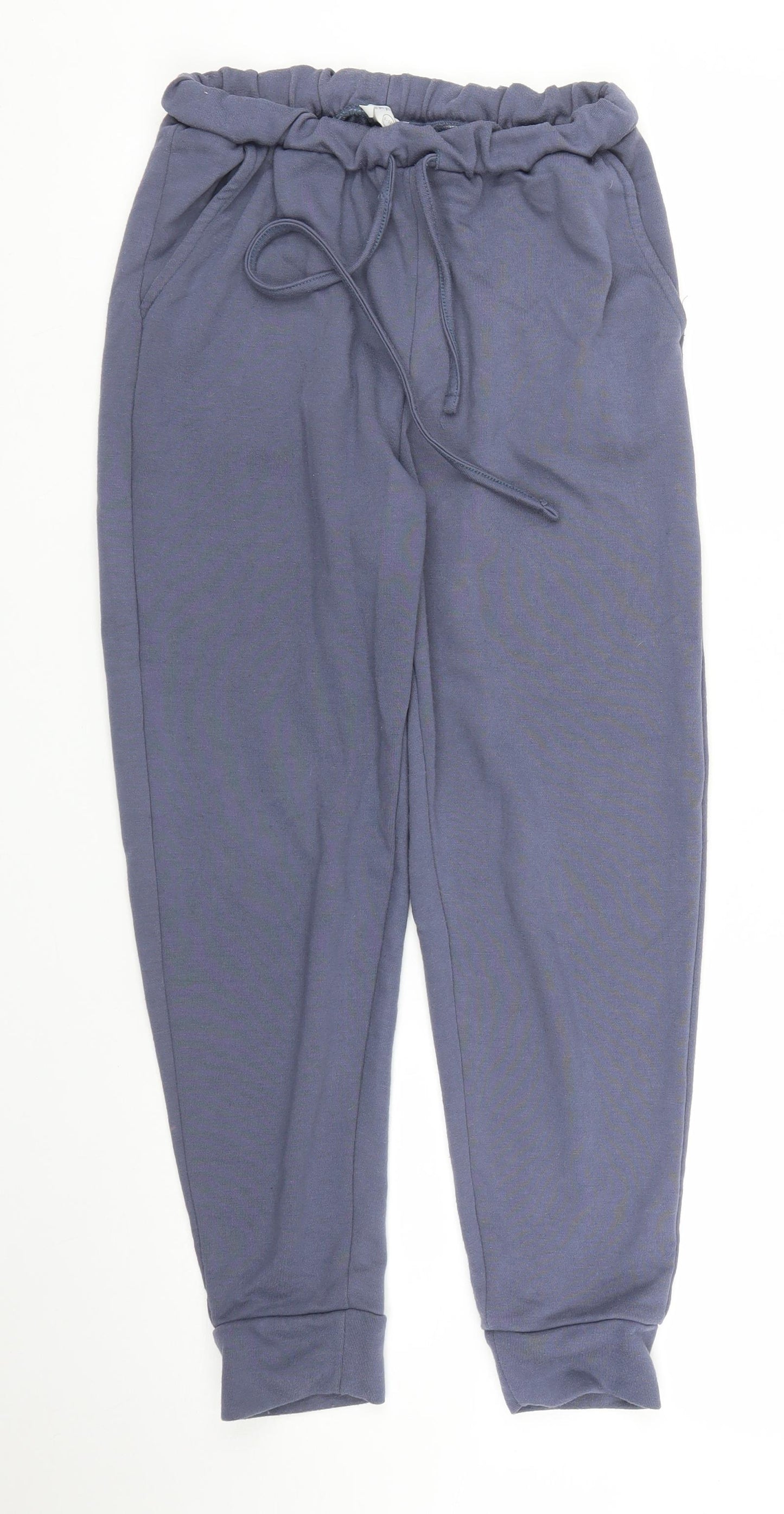 Jeff & Co Womens Grey   Sweatpants Trousers Size 8 L24 in
