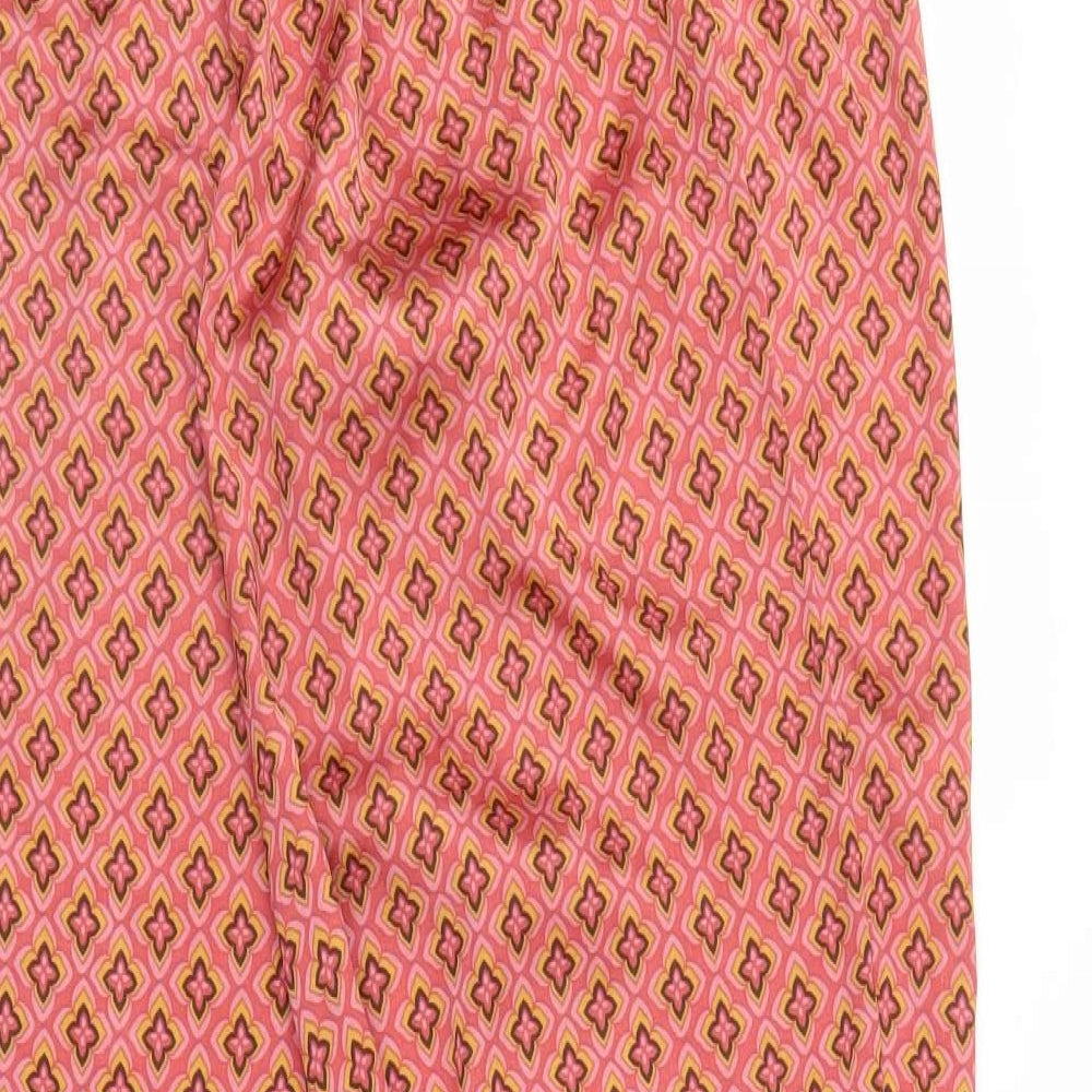 Very Womens Pink Floral  Chemise Pyjama Set Size 10