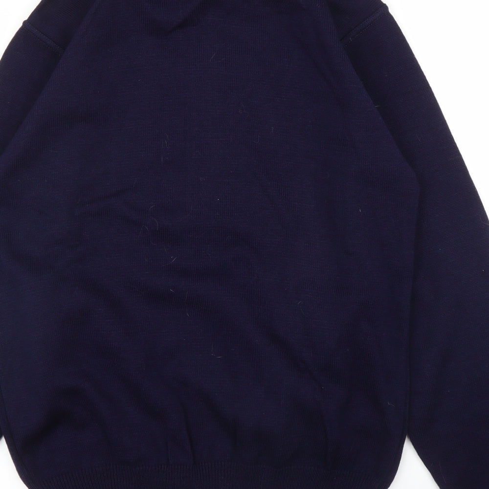 Polo Ralph Lauren Mens Blue   Full Zip Jumper Size L