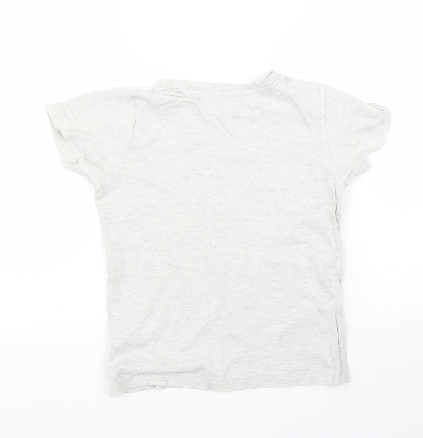 Primark Boys Beige  Rayon Basic T-Shirt Size 5 Years