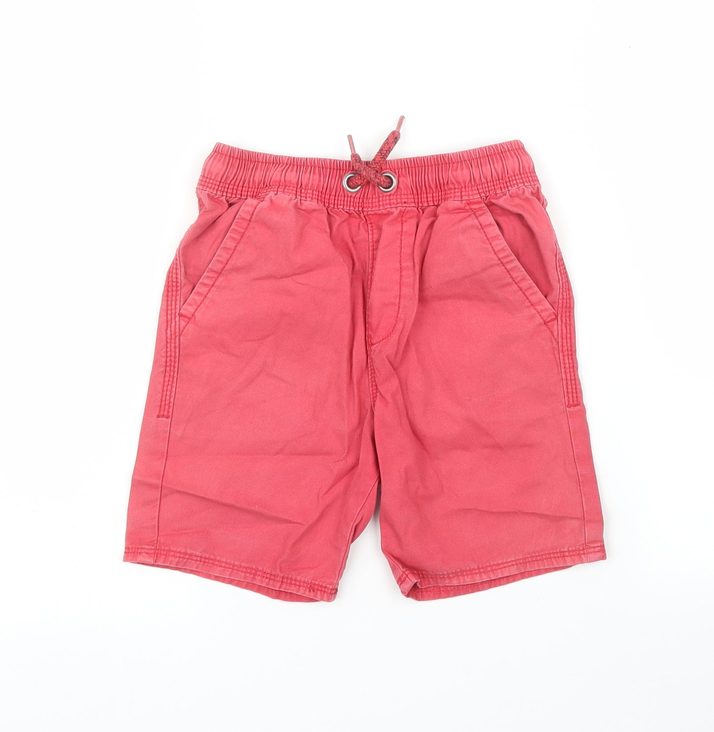 George Boys Red   Bermuda Shorts Size 4 Years