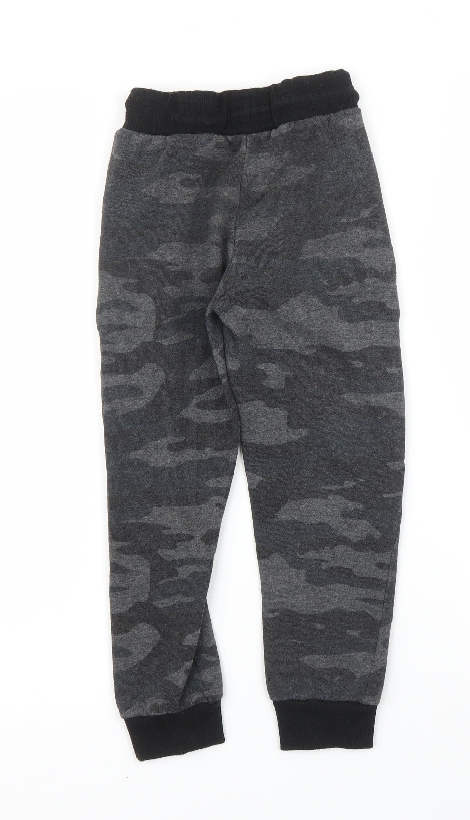 Primark Boys Grey Camouflage  Sweatpants Trousers Size 5-6 Years