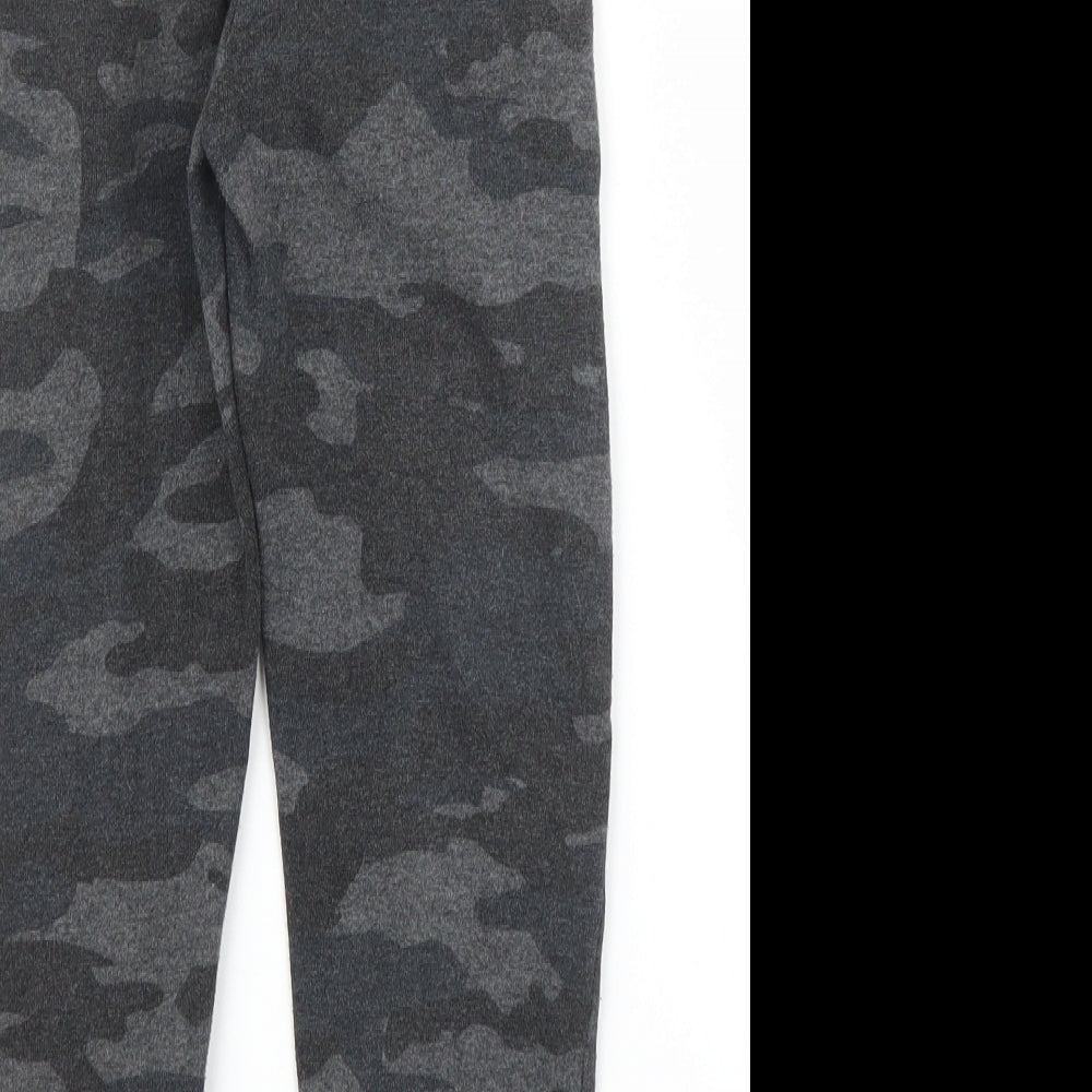 Primark Boys Grey Camouflage  Sweatpants Trousers Size 5-6 Years