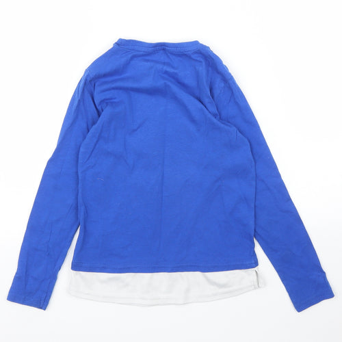Pep&Co Boys Blue   Basic T-Shirt Size 6 Years