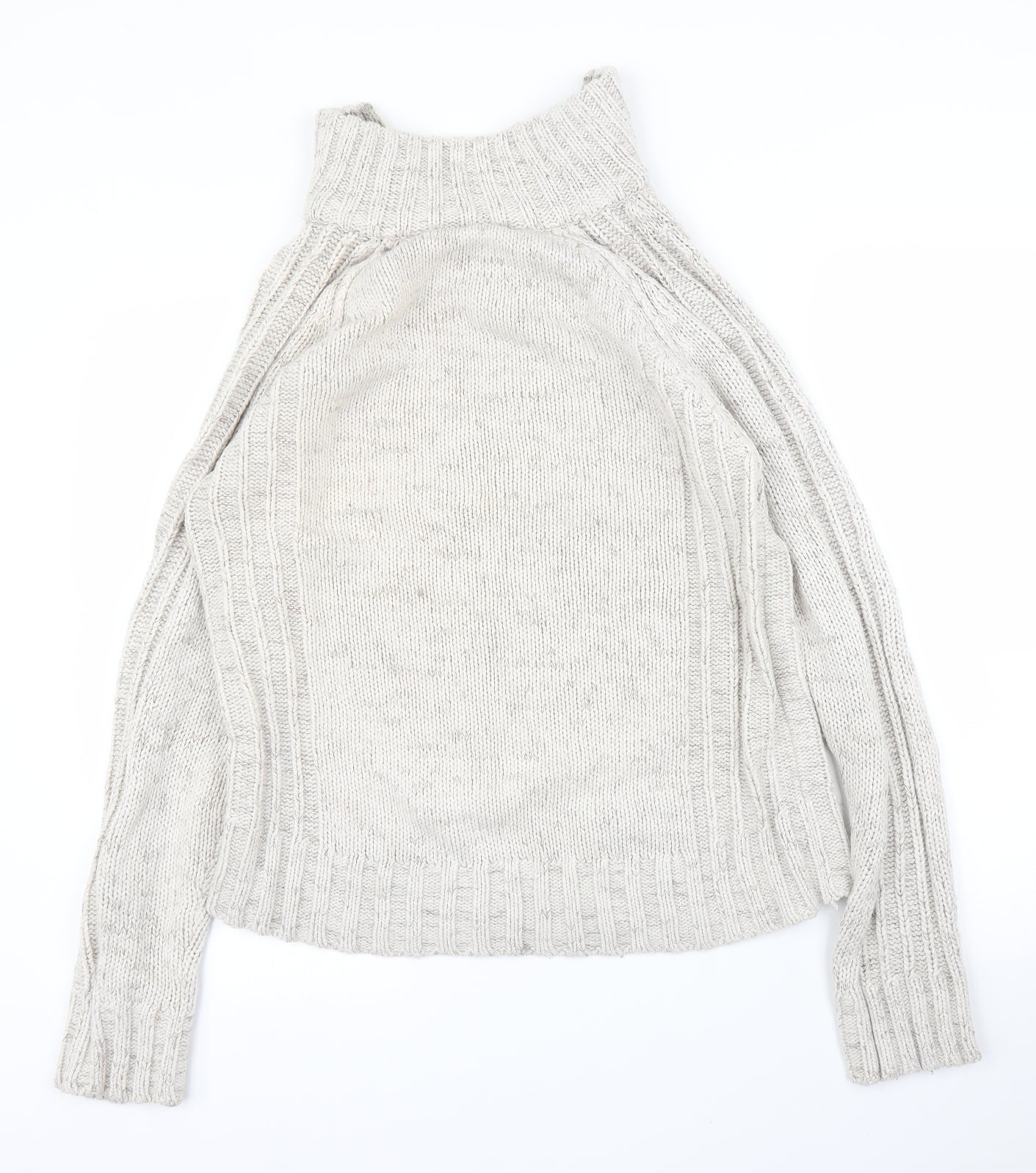 Tom Hagan Mens Beige   Pullover Jumper Size M