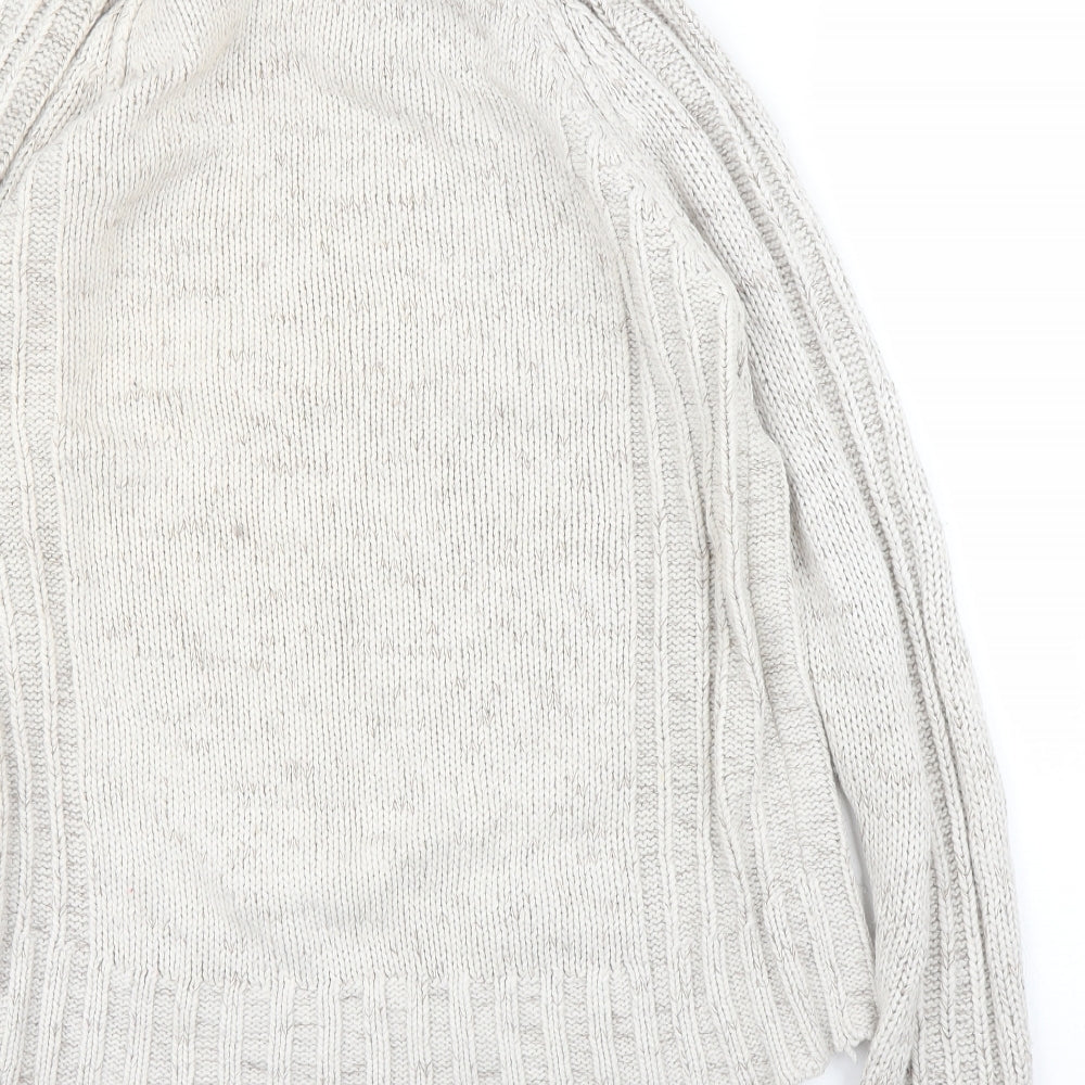 Tom Hagan Mens Beige   Pullover Jumper Size M