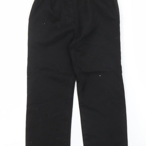 F&F Boys Black   Carpenter Trousers Size 5 Years