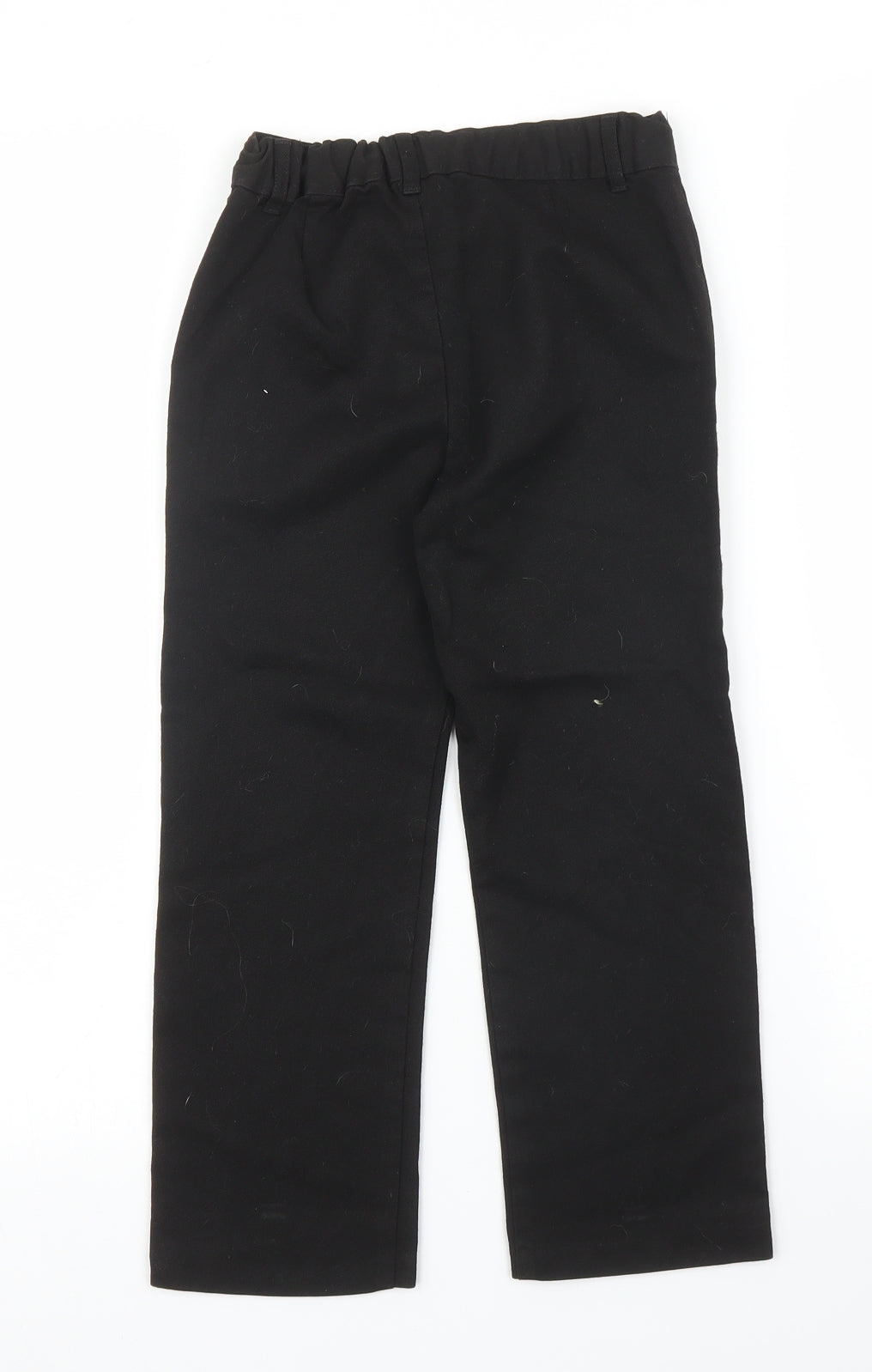 F&F Boys Black   Carpenter Trousers Size 5 Years