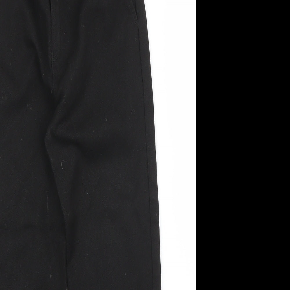 F&F Boys Black   Carpenter Trousers Size 5 Years