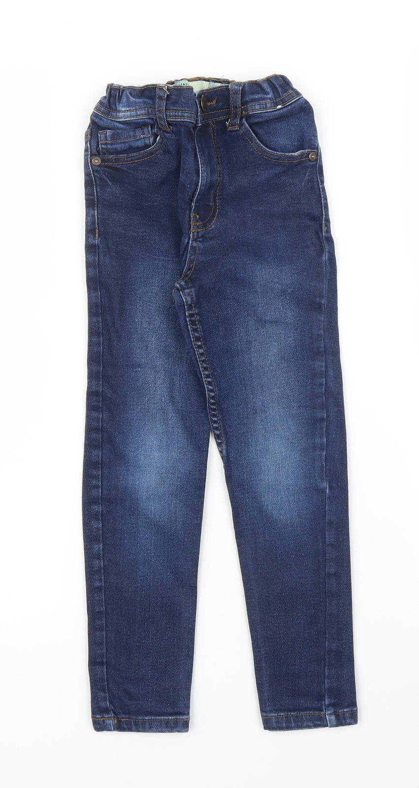 Primark Girls Blue  Denim Skinny Jeans Size 5 Years