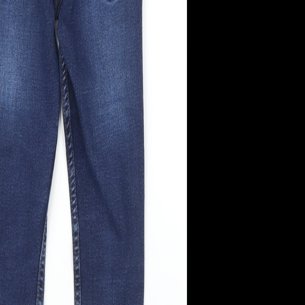 Primark Girls Blue  Denim Skinny Jeans Size 5 Years