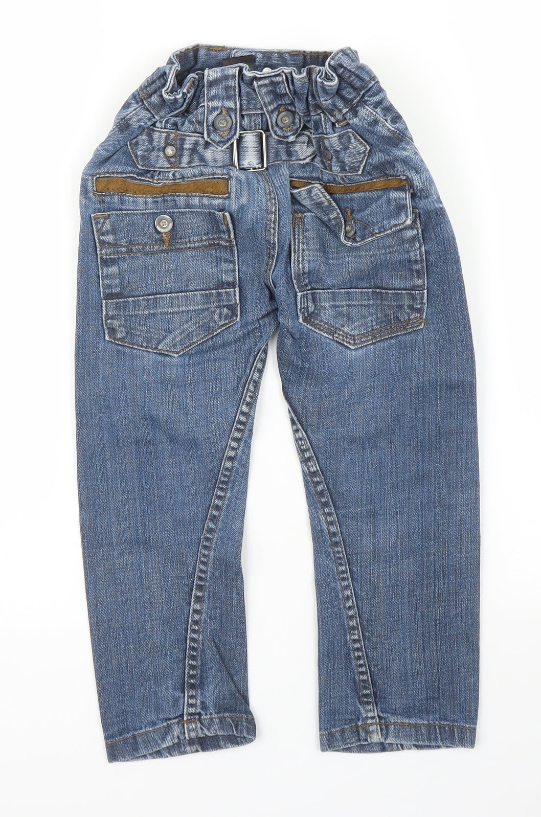 NEXT Boys Blue  Denim Straight Jeans Size 4 Years