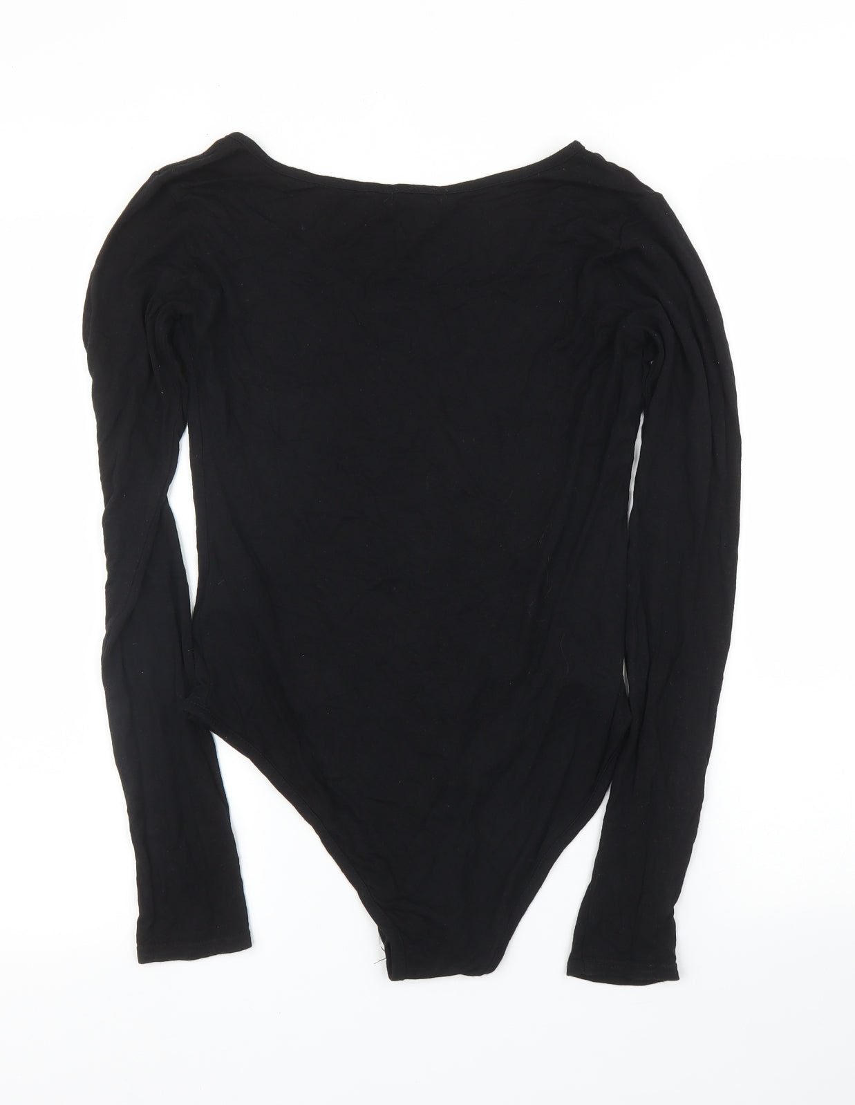 Boohoo Womens Black   Leotard One-Piece Size 12
