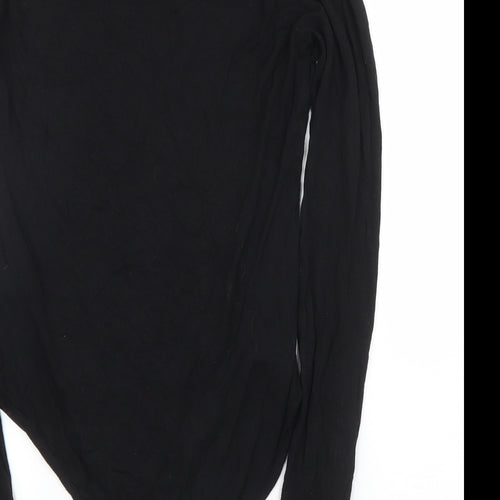 Boohoo Womens Black   Leotard One-Piece Size 12