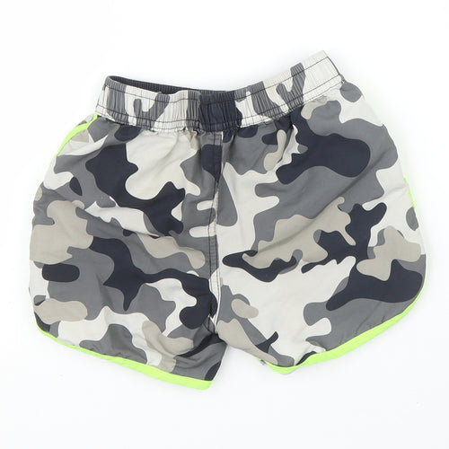 Pep&Co Boys Grey Camouflage  Sweat Shorts Size 4 Years