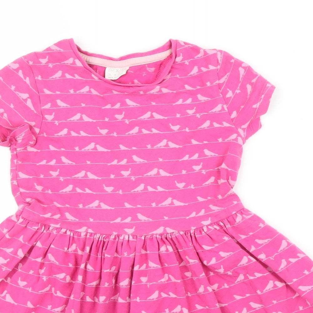 F&F Girls Pink   A-Line  Size 4 Years