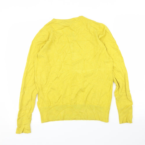 Dorothy Perkins Womens Yellow   Pullover Jumper Size 12