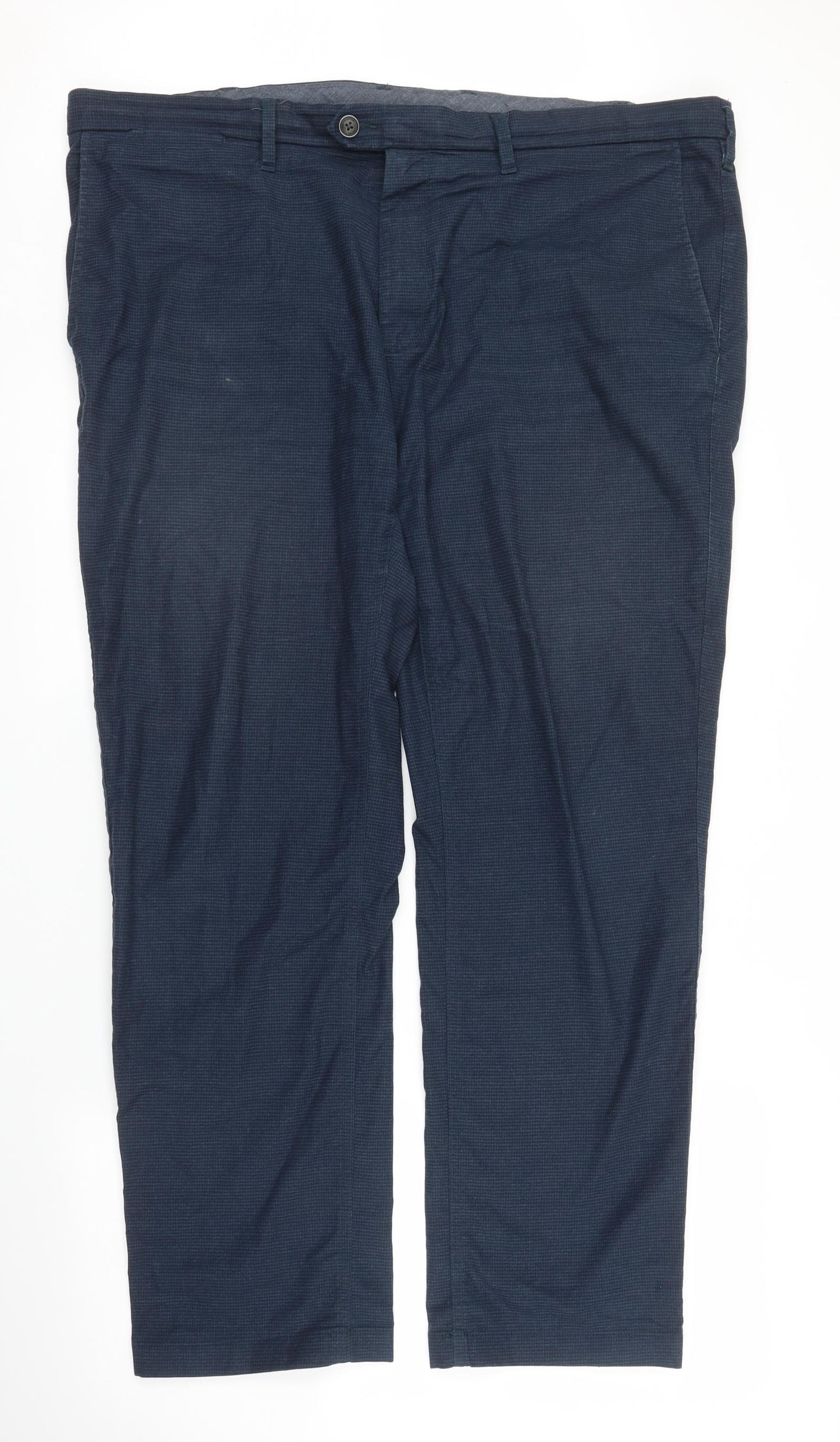 M&S Mens Blue   Trousers  Size 42 in L32 in