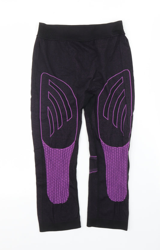 Ski Womens Black   Compression Shorts Size S