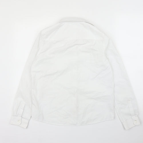 F&F Girls White   Basic Button-Up Size 12 Years