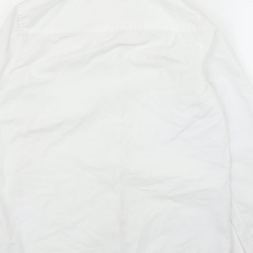 F&F Girls White   Basic Button-Up Size 12 Years