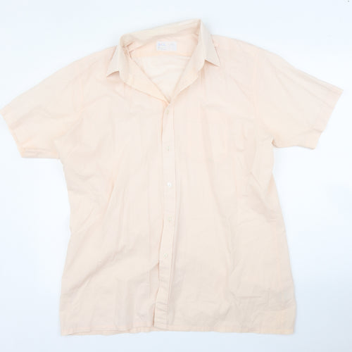 BHS Mens Pink    Button-Up Size 16.5