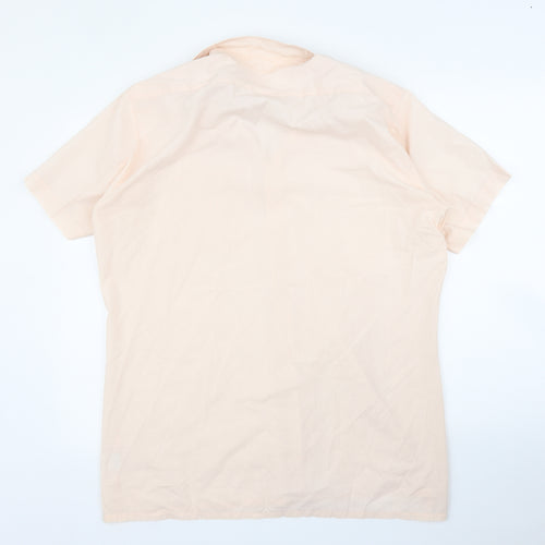 BHS Mens Pink    Button-Up Size 16.5