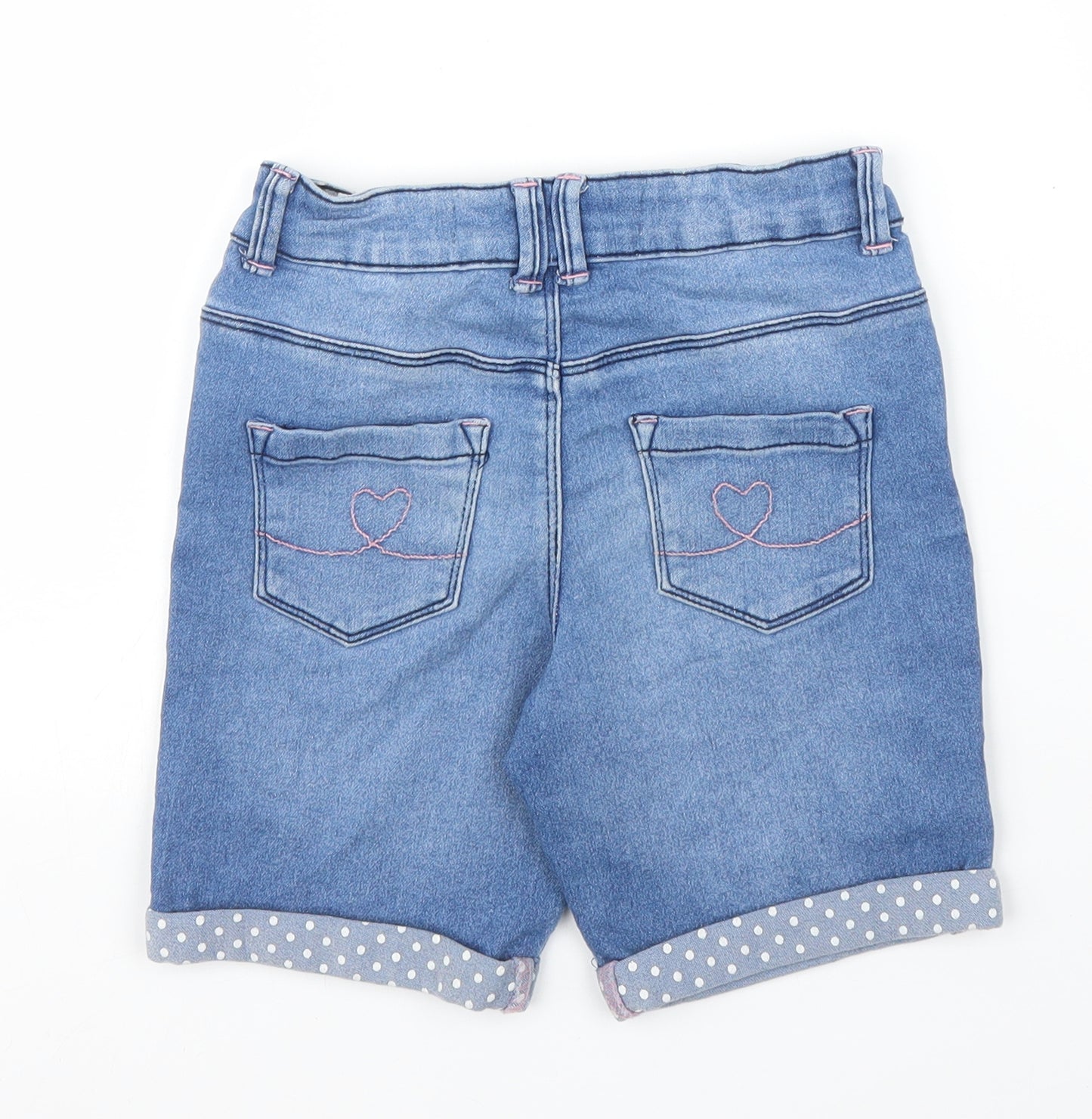 Primark Girls Blue  Denim Capri Jeans Size 6 Years