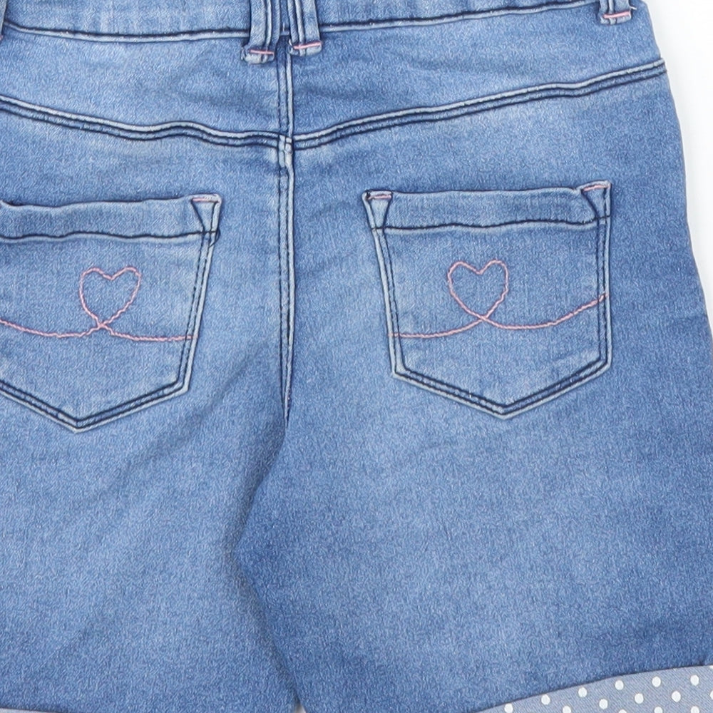 Primark Girls Blue  Denim Capri Jeans Size 6 Years