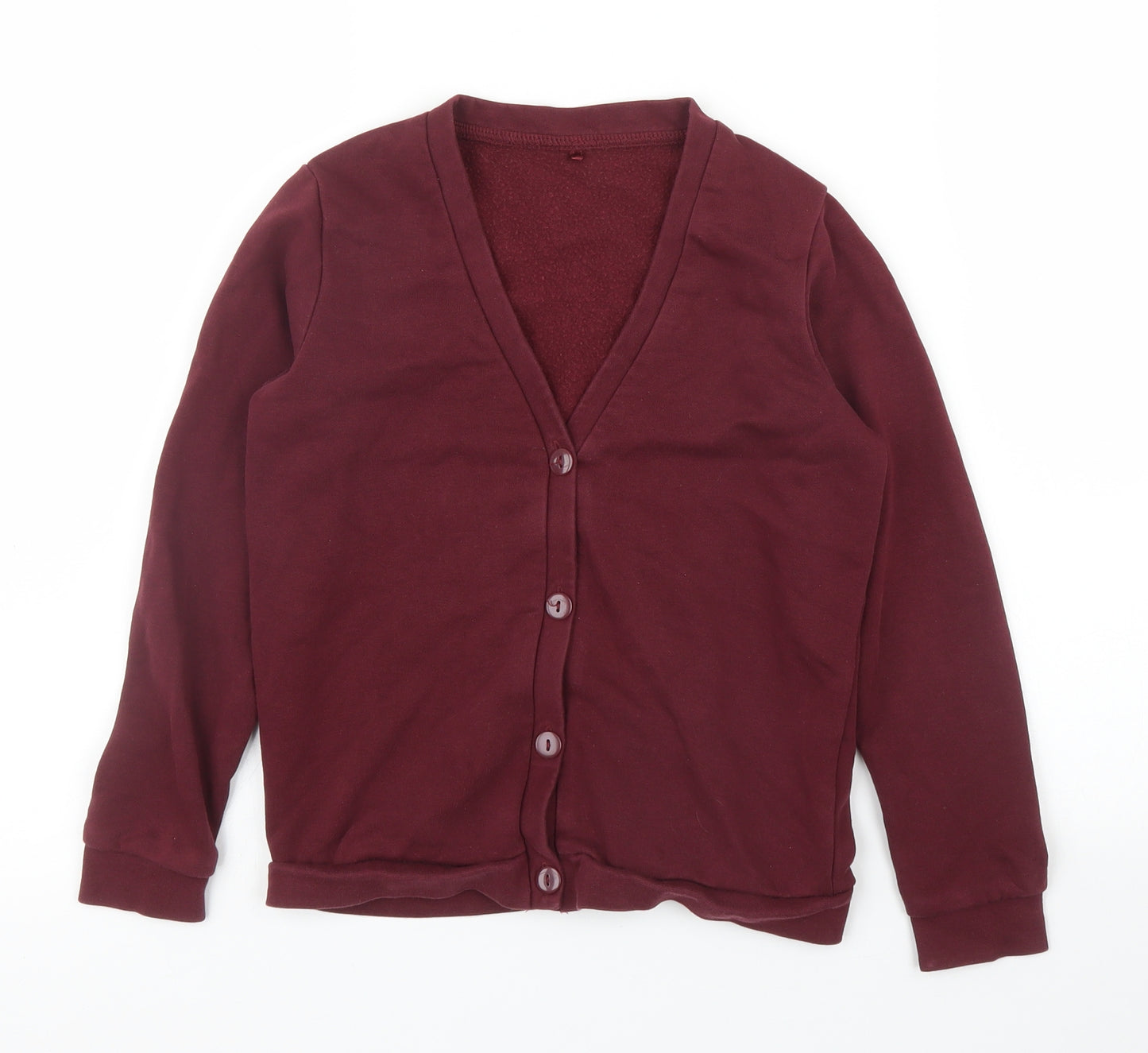 Nutmeg Girls Purple   Cardigan Jumper Size 7-8 Years