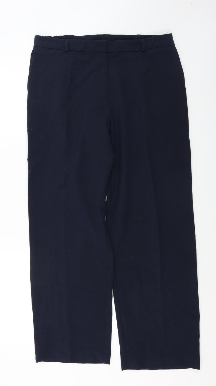 julipa Womens Blue   Trousers  Size 14 L25 in