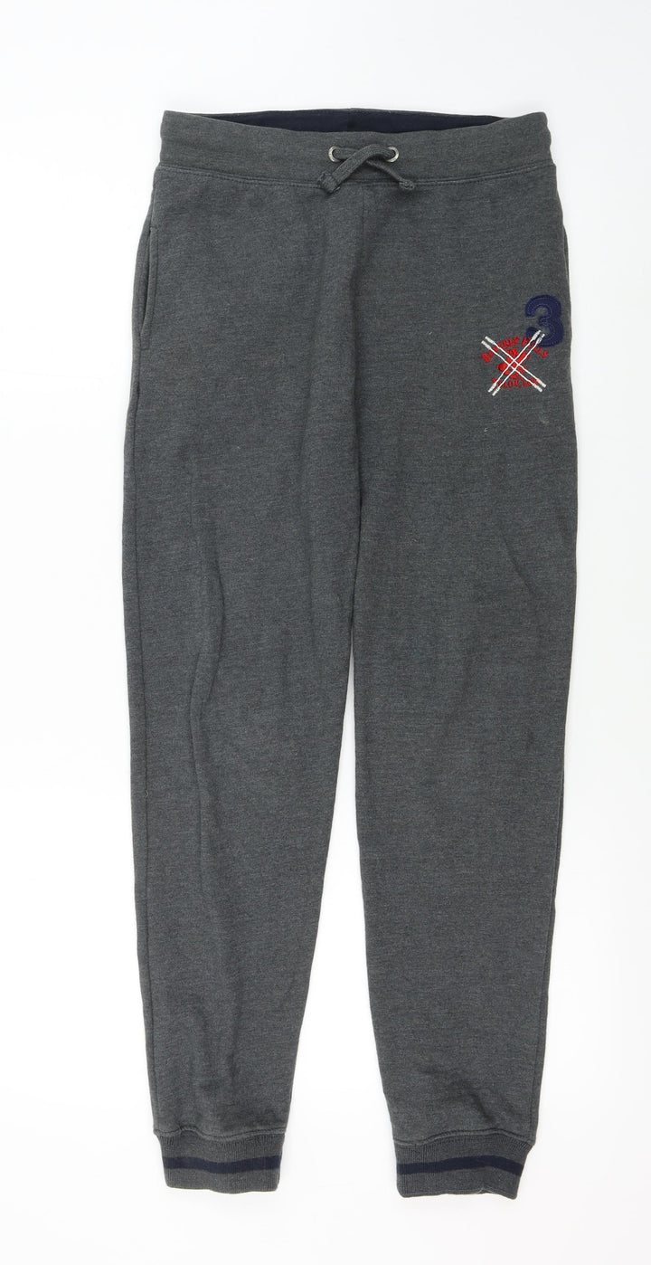 Beverly Hills Polo Club  Mens Grey   Sweatpants Trousers Size 28 in L26 in